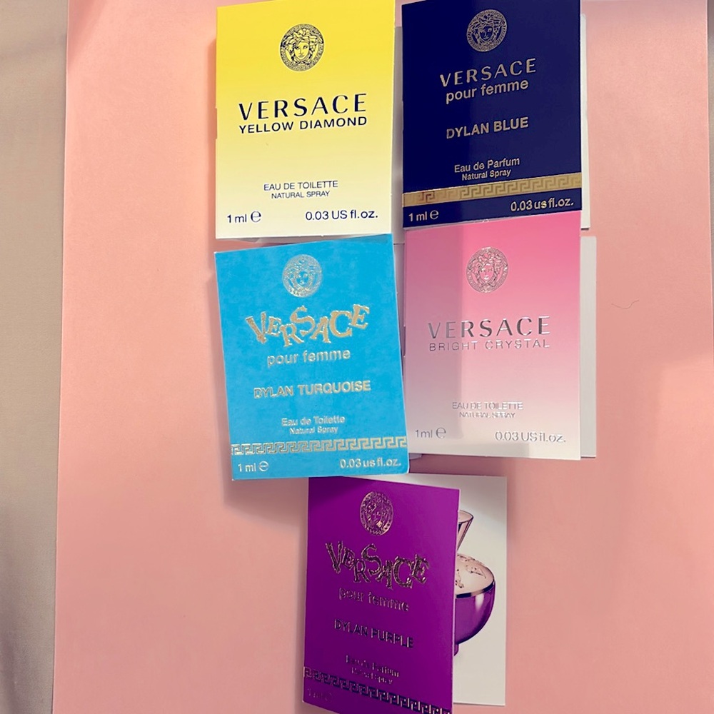 Versace for women sample size (5) New